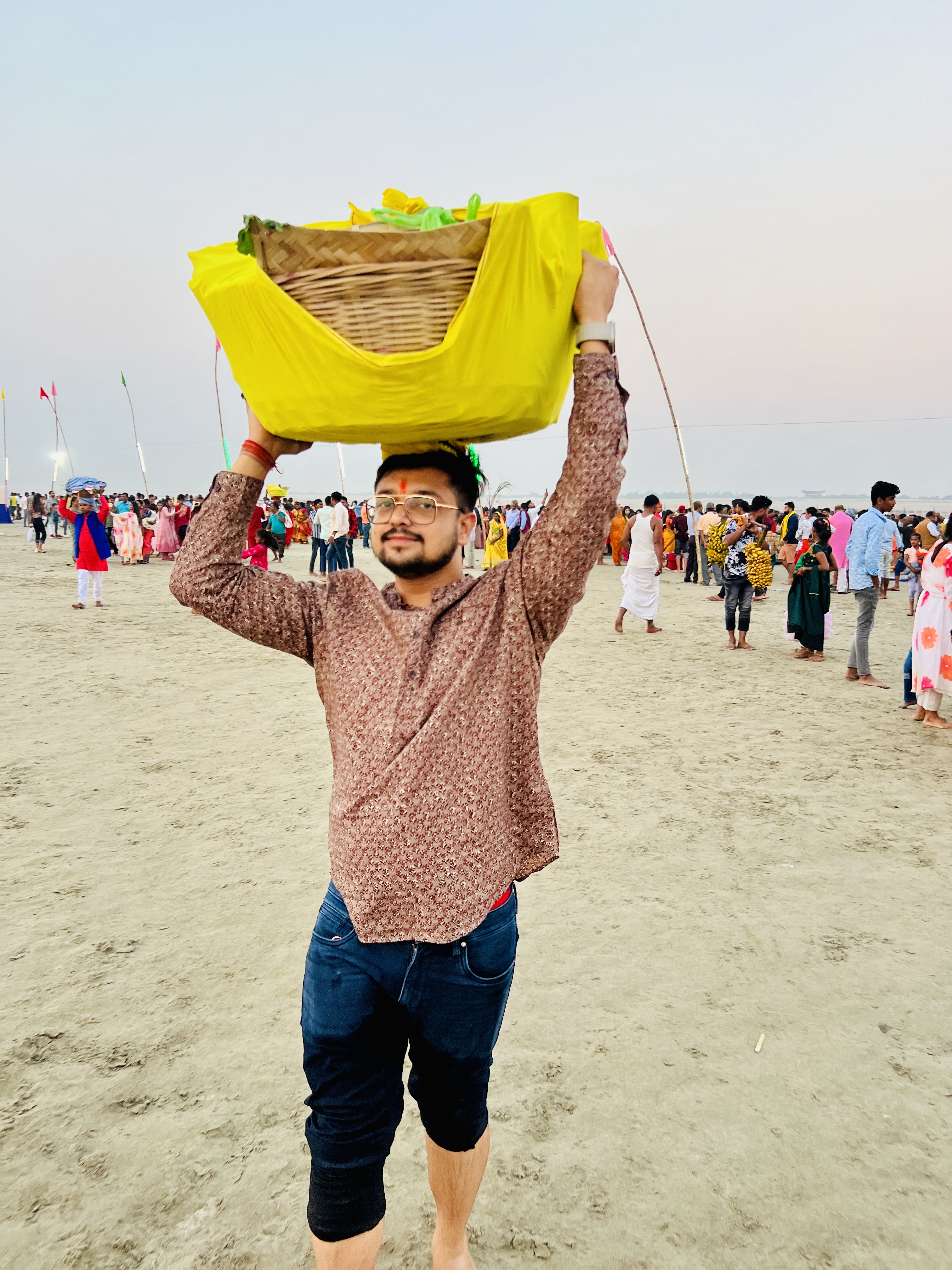 Celebrating Chhath Puja