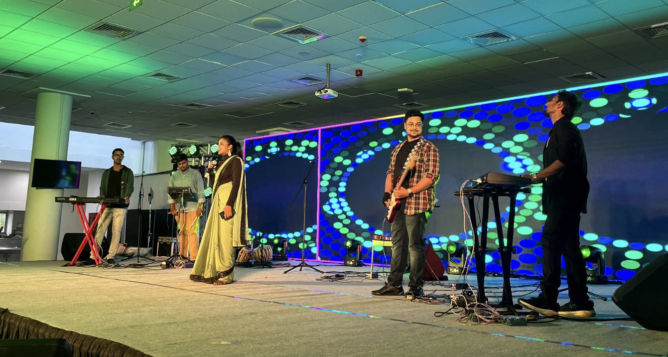 Rock Band Performance